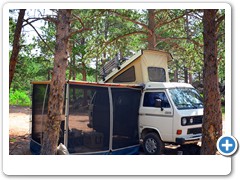 Screen Room Front Corner View