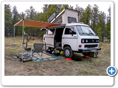 Awning Stove Pipe Fitment Test