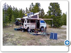 Awning Stove Pipe Fitment Test