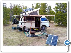 Awning Stove Pipe Fitment Test