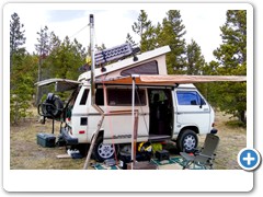 Awning Stove Pipe Fitment Test