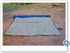 Tent Unfolded - Single Layer