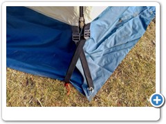 Corner Stake Downs - Pre Wind Damage