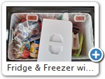 Fridge & Freezer with Additional Thermometers