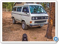 2015 Nat Forest Parachute Hill best site with  Loki