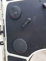 Focal Speakers mounted in a Vanagon Westfalia Syncro