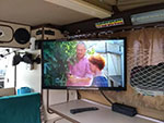 TV Mounted in my VW Westfalia Syncro Campervan